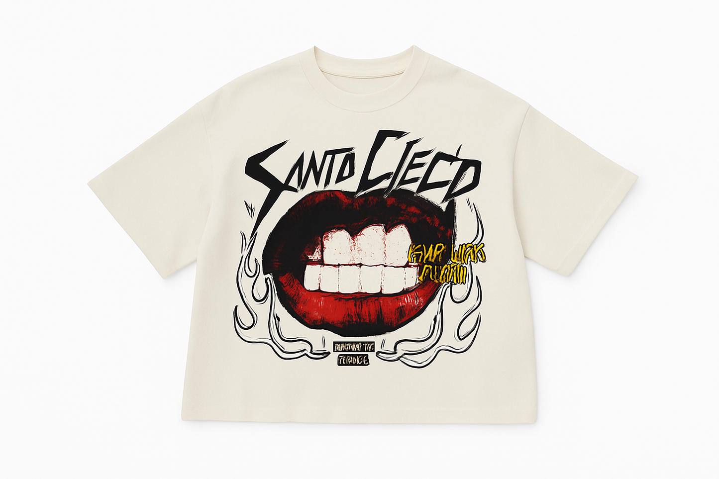 T-SHIRT SC LIPS BOXYFIT