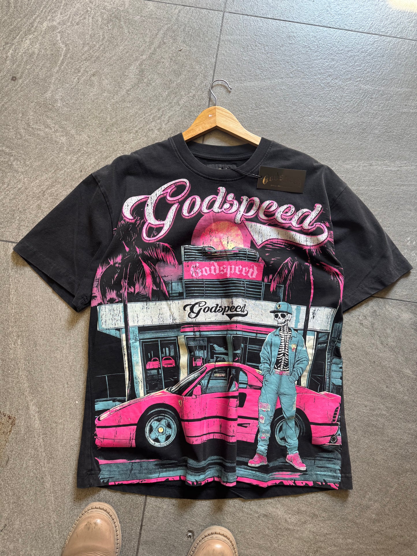 T-shirt GODSPEED PINK