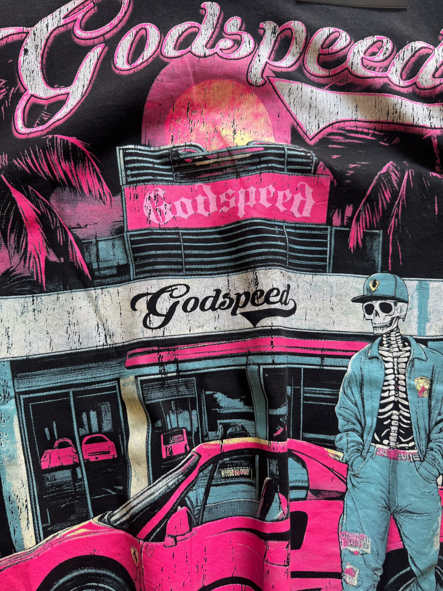 T-shirt GODSPEED PINK